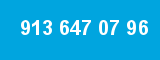 913 647 07 96 913 647 07 96